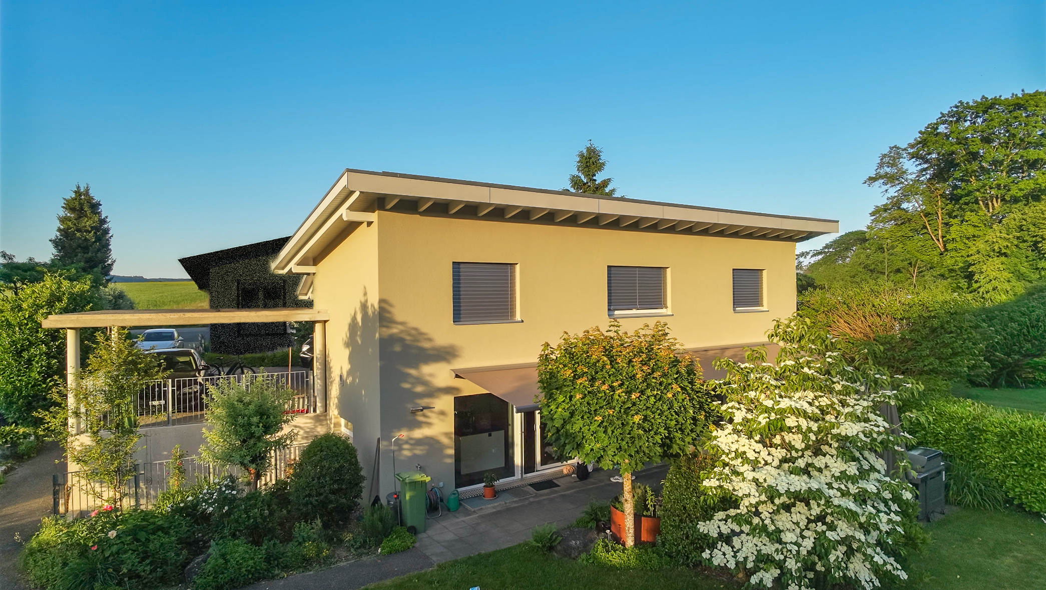 Immobilienvideo und Drohne